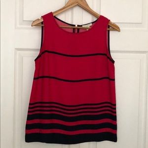 Saint Tropez West.......red sleeveless blouse (1)